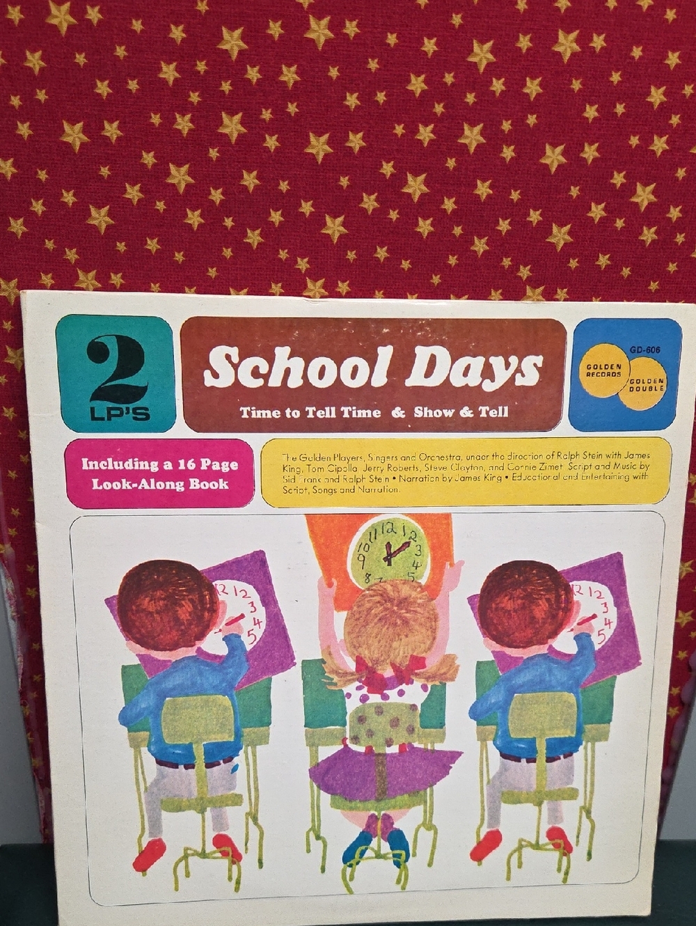 **School Days Kids Toy Record Set - White**